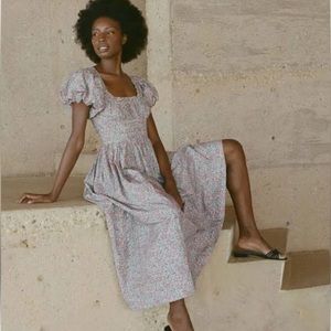 DOEN Deia Dress in Petit Jardin-size XL